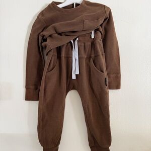 Little Bipsy Brown Waffle Set